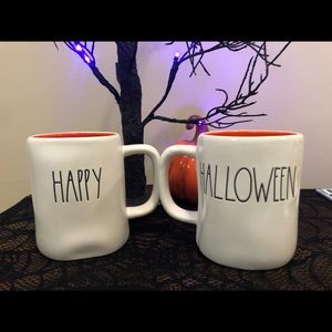 Rae Dunn Happy Halloween mug
